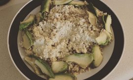 Cooked Millet With Avocado