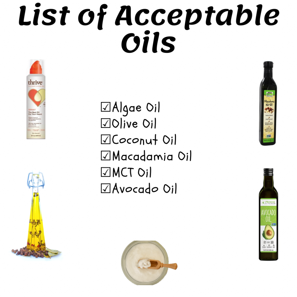 list of oils